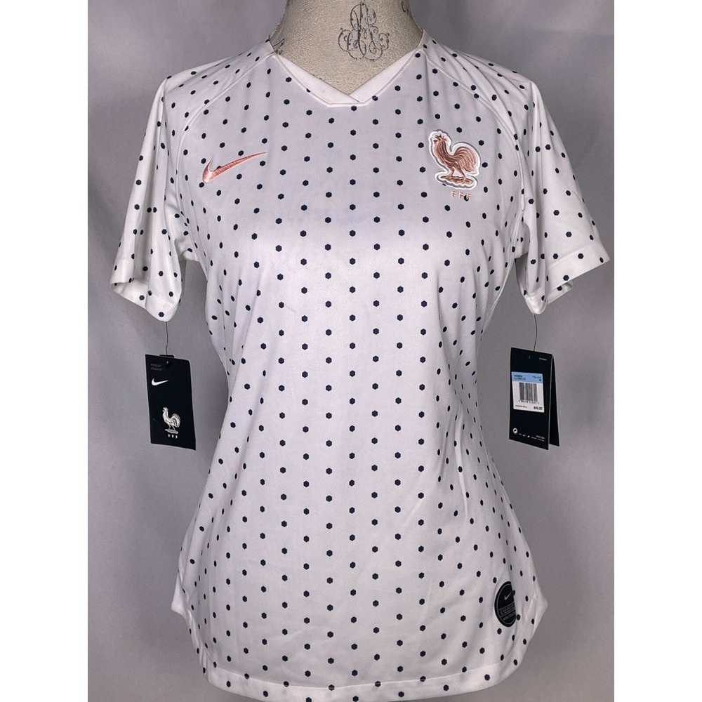 France National Team NIKE 2019 World Cup Home Stadium Jersey Women's MEDIUM NWT